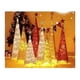 thumbnail image 2 of Arbol navidad piramide 210cm con luces led y estrella Dorado, 2 of 2