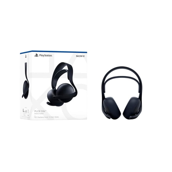 Audífonos PULSE Elite White PS5, drivers magnéticos planares y micrófono retráctil