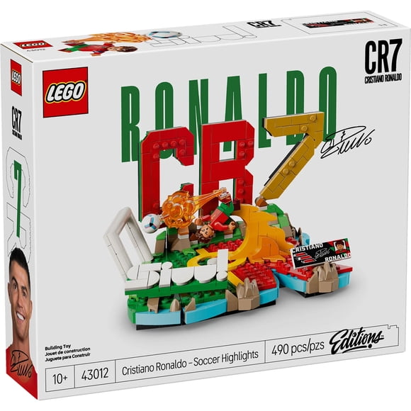 Bloques de Construcción Lego Cristiano Ronaldo: fenómenos del fútbol
