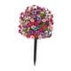 thumbnail image 3 of Estaca De Jardín De Flores Violetas Artificiales, Flor Realista Para Boda, Césped, Patio, Púrpura, Rojo, Azul Y Rosa, 3 of 5