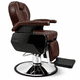 thumbnail image 4 of Sillon Barbero Peluqueria Profesional Color Cafe Vinipiel, 4 of 7