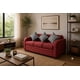 thumbnail image 2 of Sofa Ucrania 3c Tela Rojo, 2 of 3