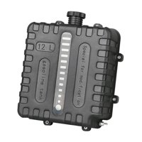 Ioensy - Tanque De Combustible Para Automóvil, Tanques De Gasolina De Reabastecimiento Eficiente Para La Mayoría De Los Automóviles, Atv, Negro