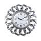 thumbnail image 1 of Reloj De Pared Retro Silencioso Elegante Decorativo Para Decoración Comedor Restaurante Plata, 1 of 5
