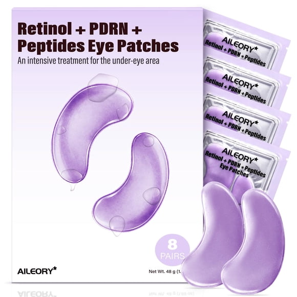 Parche para Ojos AILEORY PDRN Retinol - 8 Pares