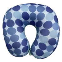 Homewell - Almohada Tela Para Viajes Puntos Grandes 26X26Cm