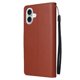 thumbnail image 4 of Funda Cartera para iPhone 16 Plus con Tarjetero, Soporte y Cordón - Protección Marrón, 4 of 6