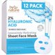 thumbnail image 1 of Mascarilla Facial de Tela By Nature Ácido Hialurónico 2% Piel Seca Paquete de 12, 1 of 9