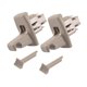 thumbnail image 1 of Clip Para Visera Solar 25840046 Soporte De Clip De Gancho Para Visera Solar Para GMC Savana 3500 2 Piezas, 1 of 5