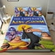 thumbnail image 1 of El Emperador y sus Locuras Conjunto de sábanas temático, trío de piezas, cómodo y amigable con la piel, diseño único, regalo de decoración para el hogar para familiares, amigos y fans,135cm *200cm, 1 of 6