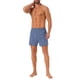 thumbnail image 2 of INSPIRE CHIC Bóxers Clásicos para Hombre con Cintura Elástica y Patrón de Cuadros 36 Azul Marino, 2 of 6