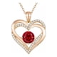 thumbnail image 1 of Collar Love Pendant Con Piedra De Nacimiento, 1 of 3