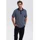 thumbnail image 1 of Polera Hombre Mini Rayas Azul Marino, 1 of 4