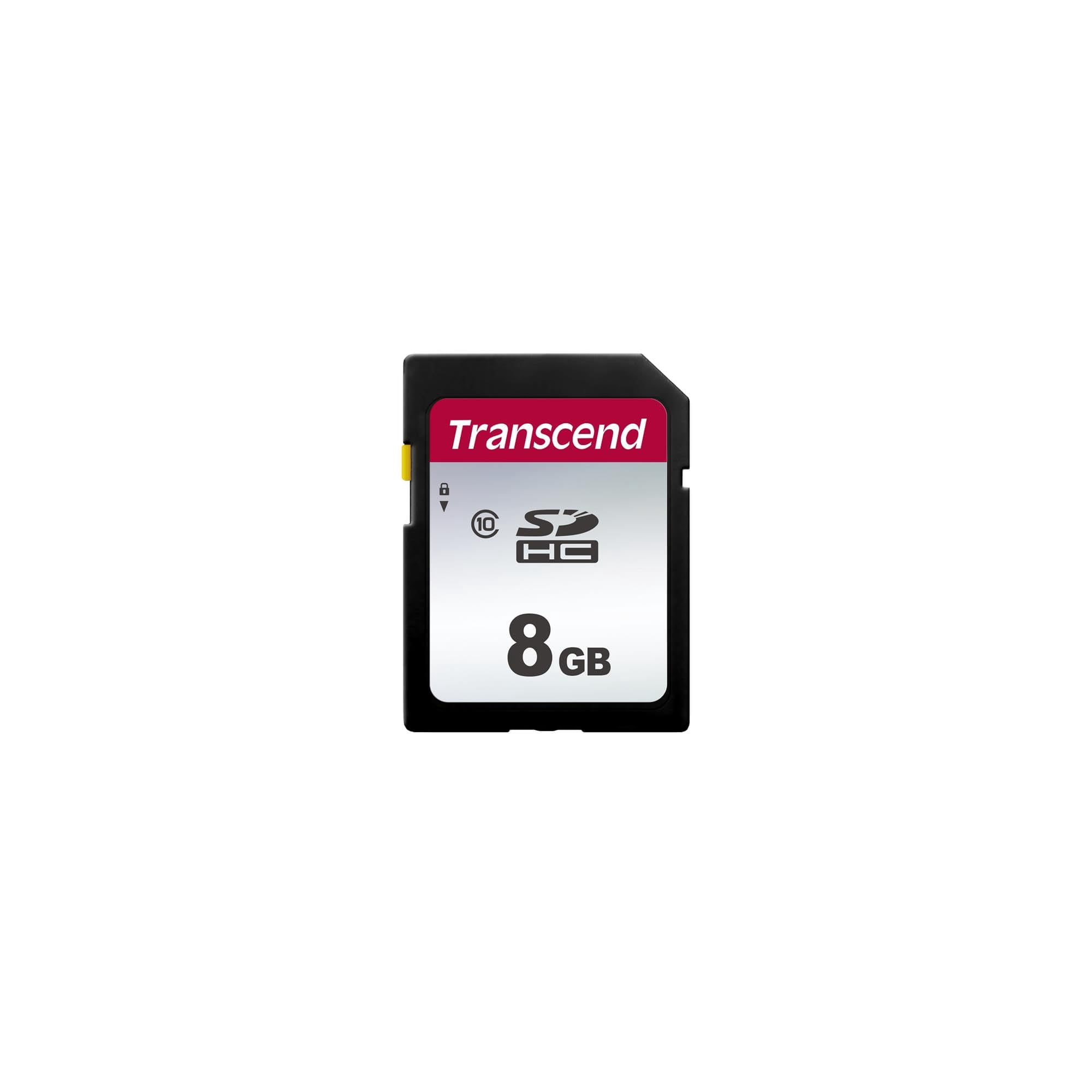 Tarjeta De Memoria Transcend Sdhc C10 De 8 Gb Para Canon, Nikon, Sony