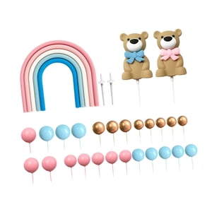 Bothyi - 27 Piezas De Adornos Para Tartas, Ilustraciones Para Felicitaciones, Repostería, Decoración, Festival