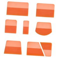 Ioensy - 8 Escobillas De Goma Ppf Para Vinilo, Protección Automotriz, Limpieza Del Hogar, Color Naranja