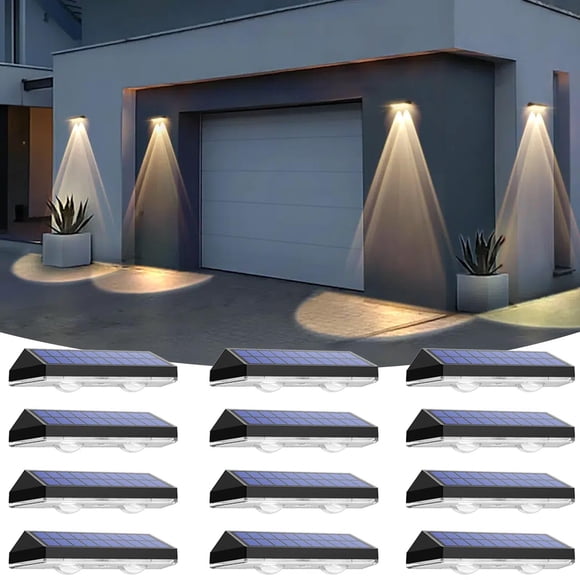Luces solares para vallas LIANGLOME, impermeables, LED 3000/4000/6000 K