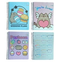 Cuaderno Carta Pusheen 3 Materias 80Gr. Mooving