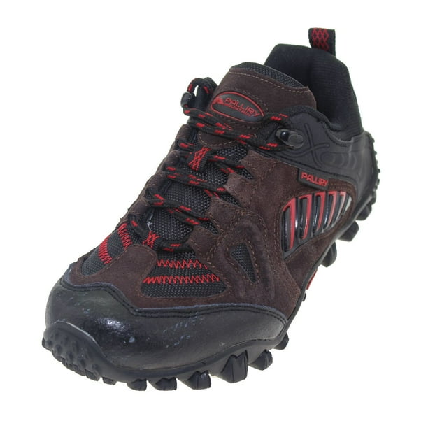 Zapatilla Outdoor Chocolate/Rojo Vía Franca
