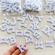 thumbnail image 3 of Parches de Letras Zlettery 2,5 cm Blanco 130 piezas, 3 of 6