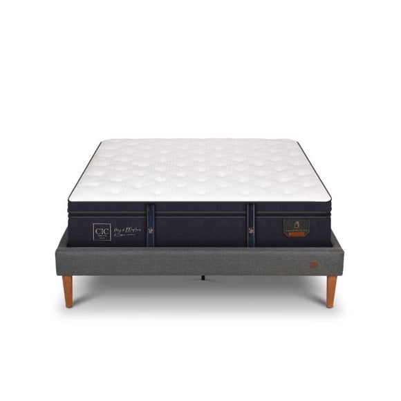 Cama Europea Curve Grand Premium 2 Plaza Base Normal