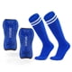thumbnail image 1 of Espinilleras y calcetines de fútbol para niños pequeños y jóvenes, espinilleras ligeras, equipo protector para niños de 3 a 5, 5 a 10 y 10 a 15 años, adolescentes, niños y niñas., 1 of 5