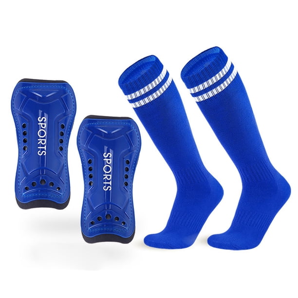 Espinilleras y calcetines de fútbol para niños pequeños y jóvenes, espinilleras ligeras, equipo protector para niños de 3 a 5, 5 a 10 y 10 a 15 años, adolescentes, niños y niñas.
