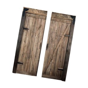 Magideal - Cortina Opaca Rústica Cortina De Puerta Cortinas Tratamiento De Ventana Panel De Cortina De Ventana De Moda Para Vestidor Decoración De Baño De Granja Xxl