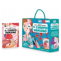 Manolito Books - Libro Y Puzzle Cuerpo Humano
