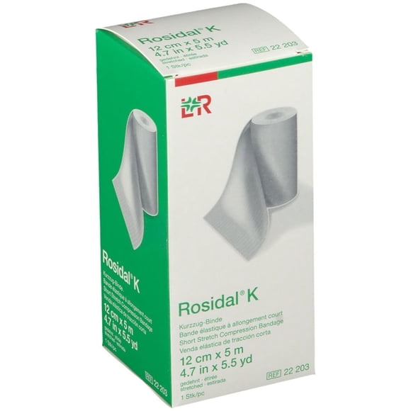 Venda de compresión Lohmann & Rauscher Rosidal K 12 cm x 5 m