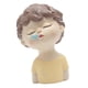 thumbnail image 5 of Adornos De Estatua De Estatuilla De Niño De Corona Dulce Para Decoración De Pastel De Casa Amarillo, 5 of 5