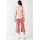 thumbnail image 5 of Blusa de Gasa con Mangas Obispo y Cuello Anudado El Mirage, 5 of 8