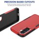 thumbnail image 3 of Funda Defender para Samsung Galaxy A57 5G 6.7", de Doble Capa PC+TPU Resistente a Golpes, Cubierta Protectora de Cuerpo Completo, Rojo, para Galaxy A57 5G, 3 of 5