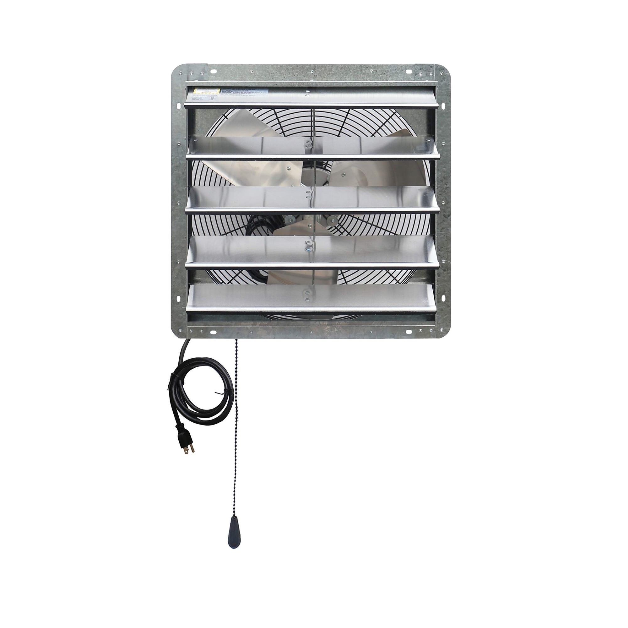 Ventilador De Ventilación Iliving Ilg8sf20v-t De 20" Con Persiana Y Termostato