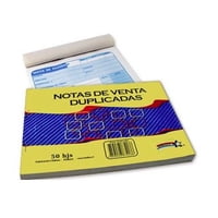 Notas De Ventas Duplicadas 50 Hojas Halley