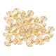 thumbnail image 4 of Forma de la flor del metal 20pcs rebanadas DIY encantos colgante que hace los accesorios de oro, 4 of 5