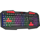 thumbnail image 2 of Teclado marvo k602 scorpion membrana arcoiris negro, 2 of 3