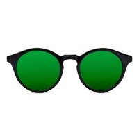 Reckless - Lentes De Sol Uv400 Cujas Black/Green Negro Talla Única