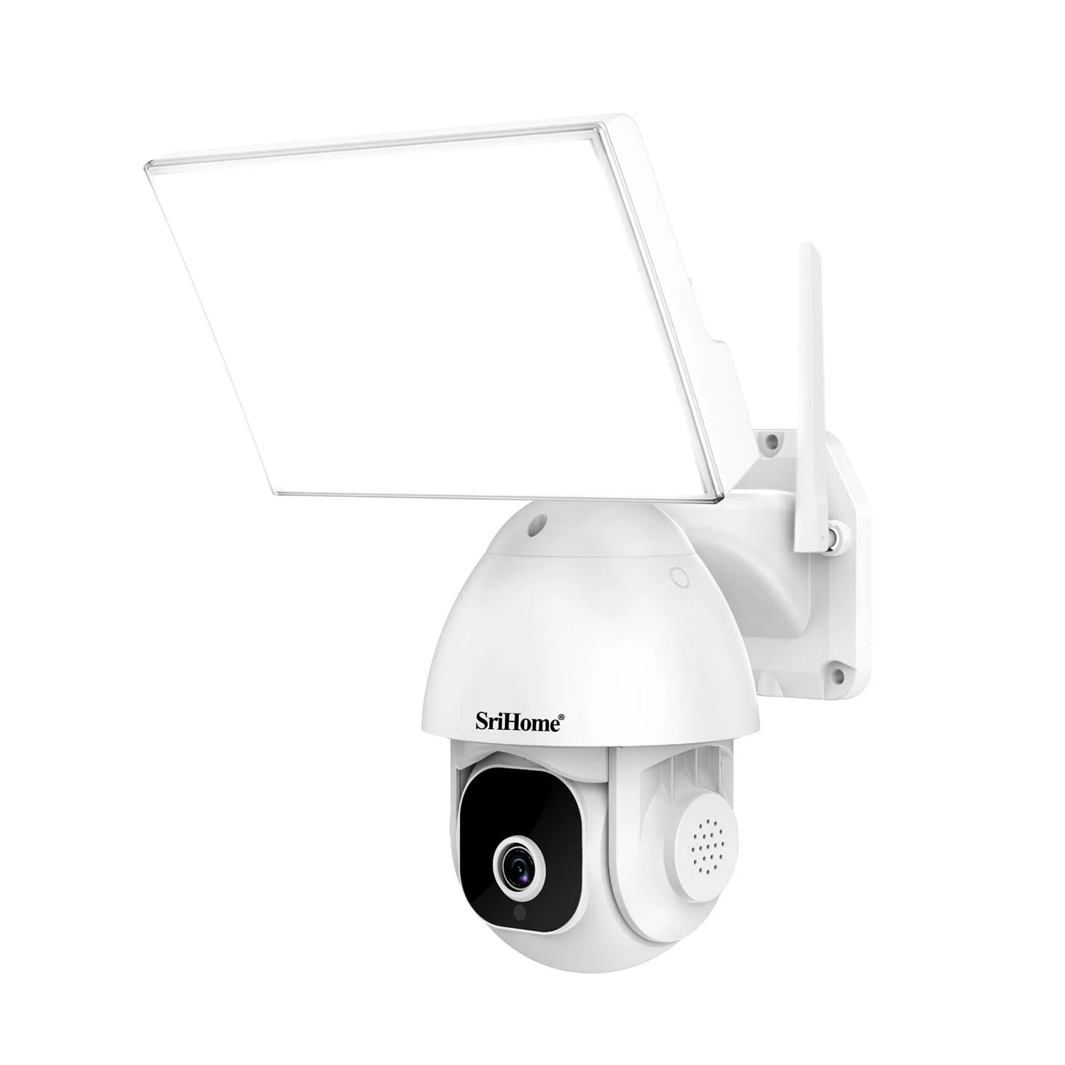 Sricam - Cámara Ip Wifi 5mp 1920p 5g Srihome Sh039 Con Foco Led Audio Y Ranura Micro Sd