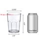 thumbnail image 4 of Vasos de plástico 400 ml Amazing Abby - Pack de 6 sin BPA, 4 of 5