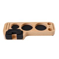 Magideal - Soporte De Estación De Manipulación De Café, Soporte De Filtro De Café, Soporte De 51/53/58Mm/54Mm, Estante De Base, Alfombrillas De Distribuidor De E Haya