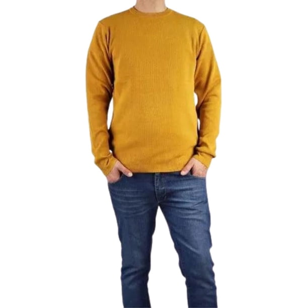 Sweater Tejido Hombre Cuello Redondo Hilo 107