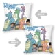 thumbnail image 2 of Cuentos de Dragones Fundas de almohada de terciopelo con tema, regalos de funda de almohada, decoración para el hogar, cojín de lanzar, regalo de cumpleaños para fans y parejas. 45cm x 45cm., 2 of 6
