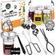 thumbnail image 1 of Kit para conservas LEONICE con rack de acero y 24 etiquetas, 1 of 2