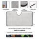 thumbnail image 2 of Héroes de Goo Jit Zu Parasol para Parabrisas Delantero Protector Plegable, Visera Solar para Auto Bloquea Rayos UV Mantiene tu Vehículo Fresco 130cm*70cm, 2 of 6