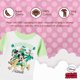 thumbnail image 3 of Conjunto de pijama Disney LUCKY FRIENDS de algodón, ajuste ceñido, 5T, para niños, 3 of 5
