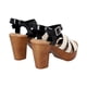 thumbnail image 5 of Sandalia Jose Negro/Blanco Police, 5 of 6