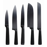 Bergner - Set 5 Cuchillos Acero Inoxidable Blackblade