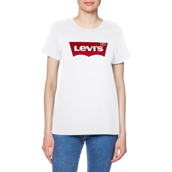 Remera Perfecta Levi's Core Housemark Blanca para Mujer