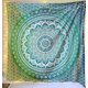 thumbnail image 3 of RAJRANG Tapiz Grande Mandala para Dormitorio y Sala de Estar, Colgante de Pared de Algodón (Verde Mar, Degradado, 90x84 Pulgadas, Tamaño Queen), 3 of 6
